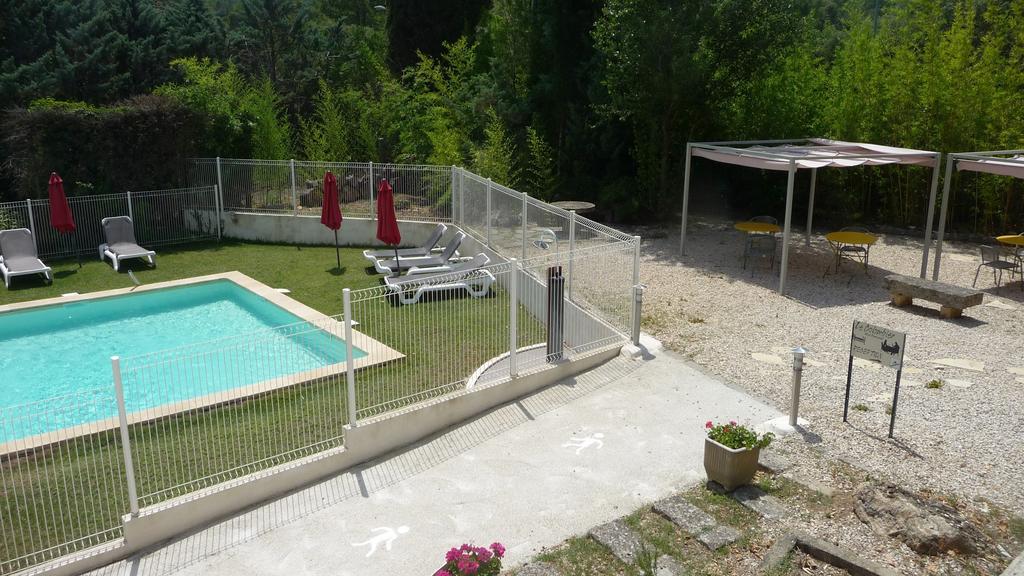 Hotel Restaurant Le Colombier Remoulins Zewnętrze zdjęcie